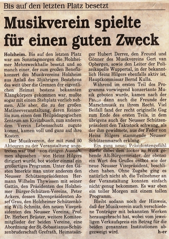 Benefizkonzert 1992 2 