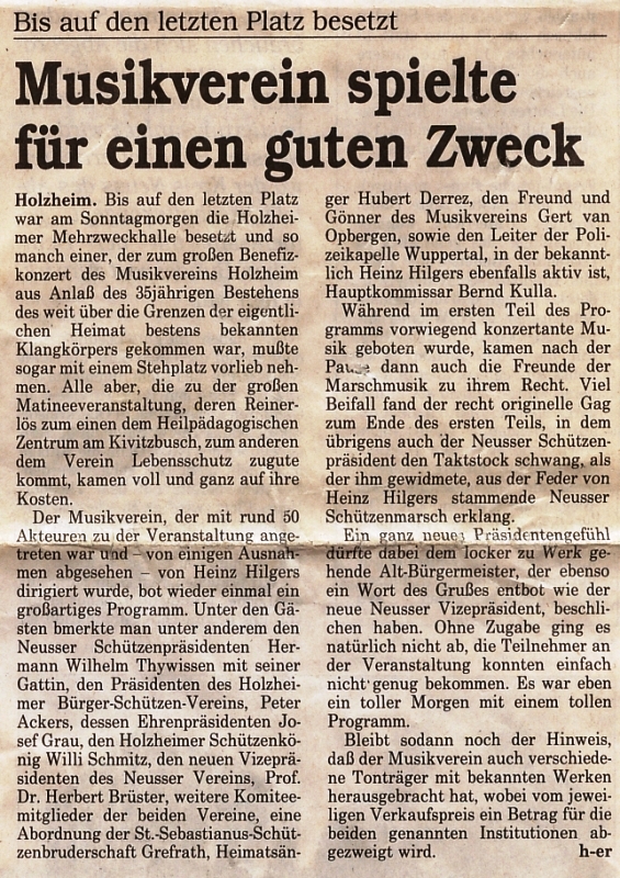 Benefizkonzert 1992 2 